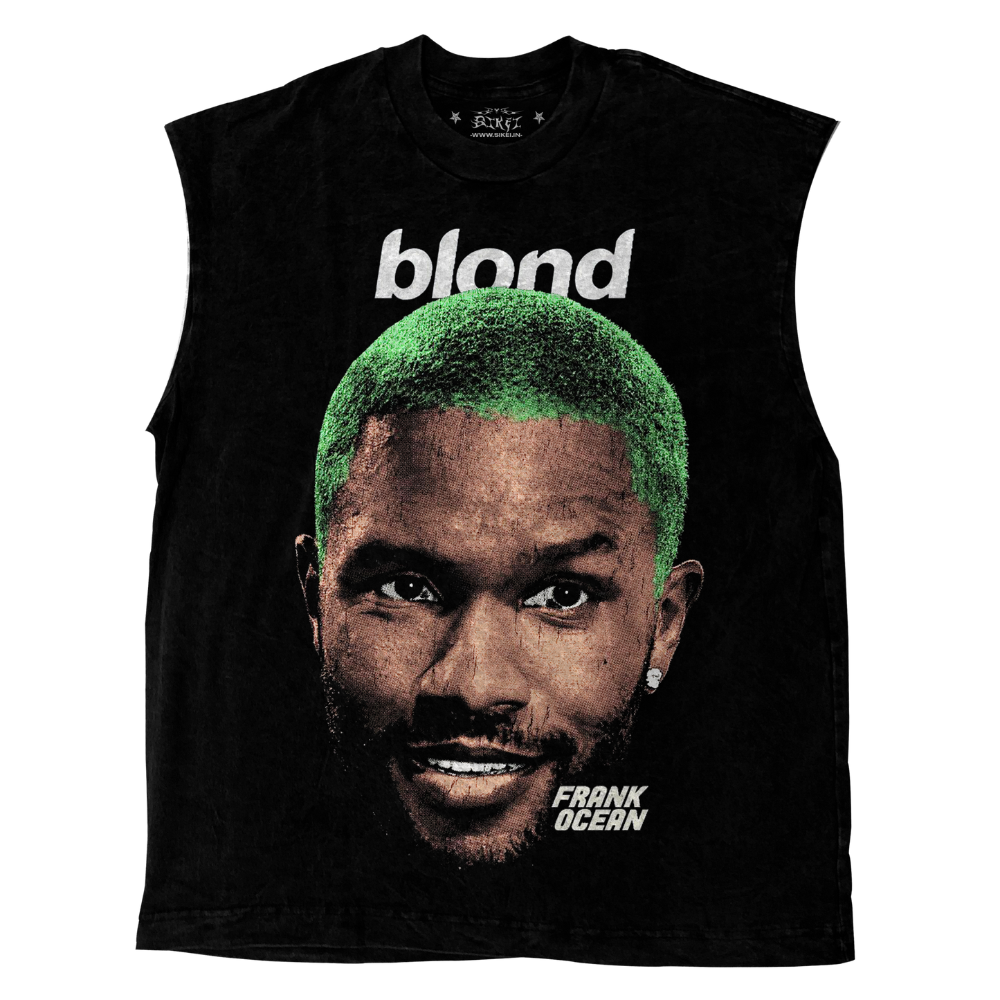 BLOND BAGGY VEST