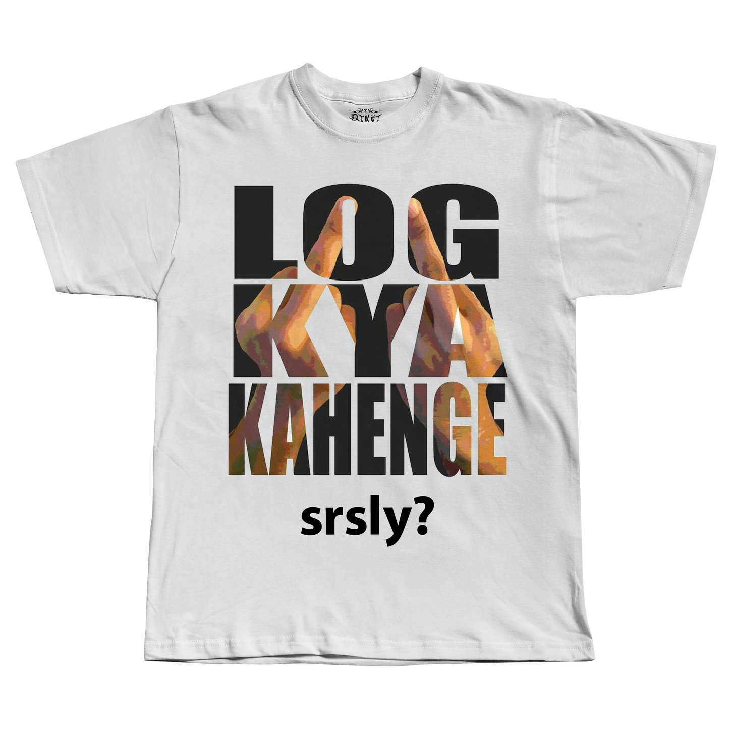 LOG KYA KAHENGE OVERSIZED T-SHIRT