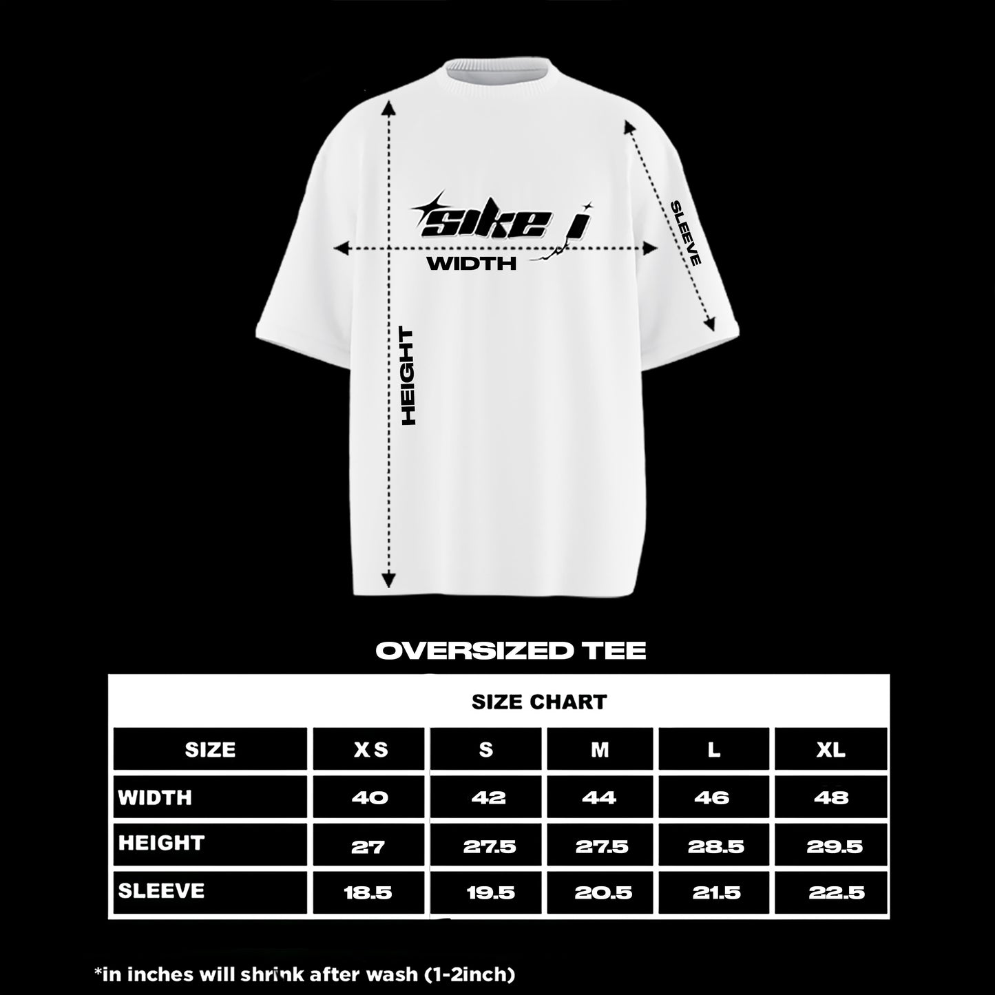 Bloody Scratch Oversized T-shirt