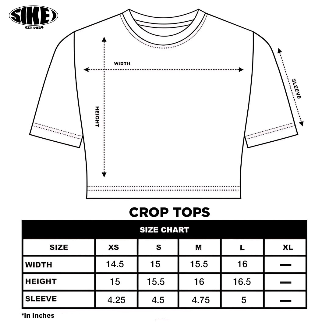 Spider Ribbed Crop Top