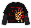 GHOST STANCE DETACHABLE SLEEVES T-SHIRT