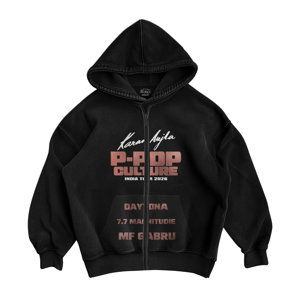 P-POP KARAN AUJLA ZIPPER HOODIE