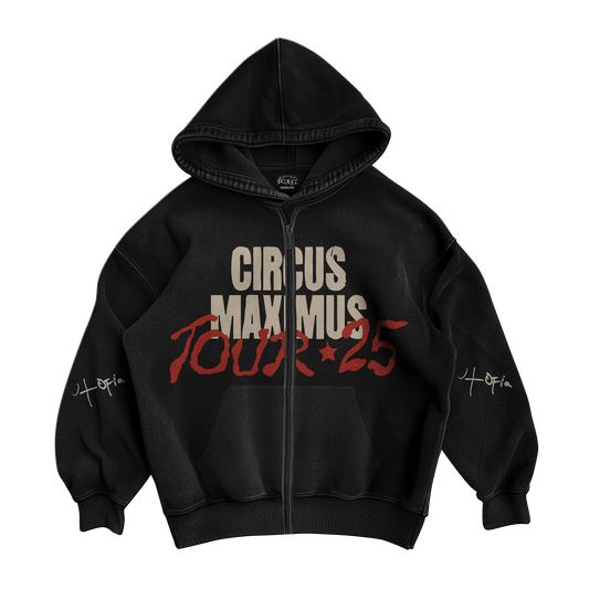 CIRCUS MAX. TOUR ‘25 ZIPPER HOODIE
