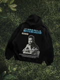 Karan Aujla It was all a dream Black Oversized Hoodie