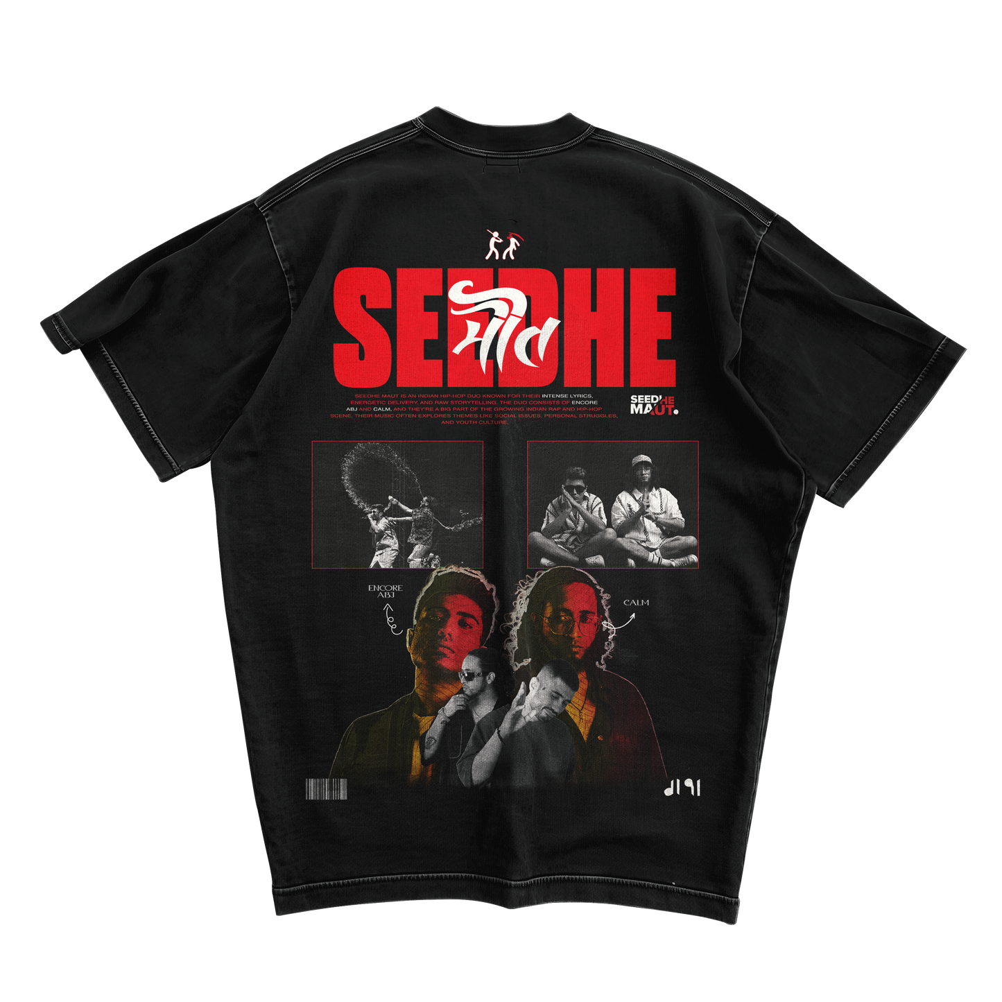 SEEDHE MAUT OVERSIZED T-SHIRT