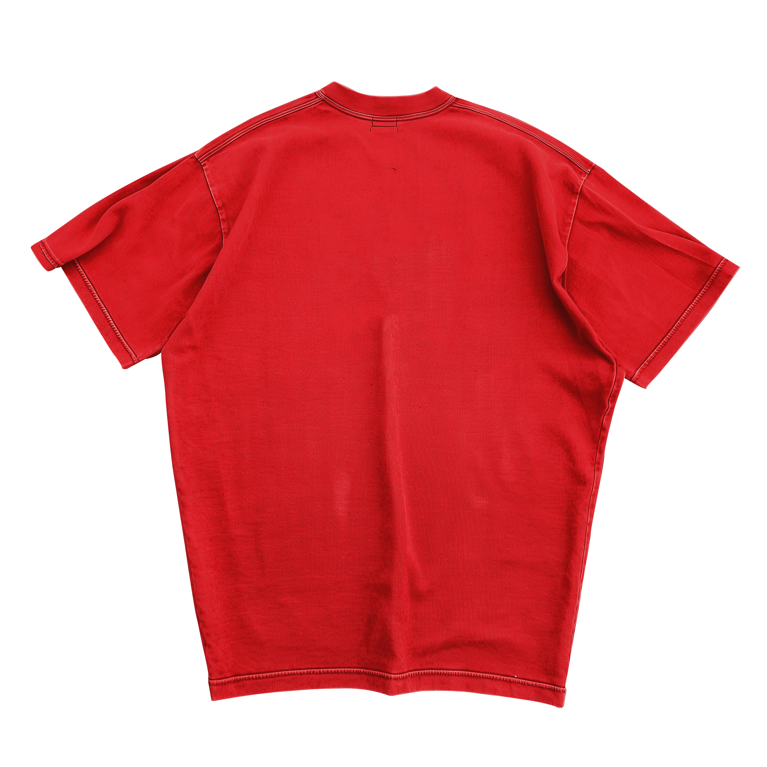 RED WEEKND OVERSIZED T-SHIRT