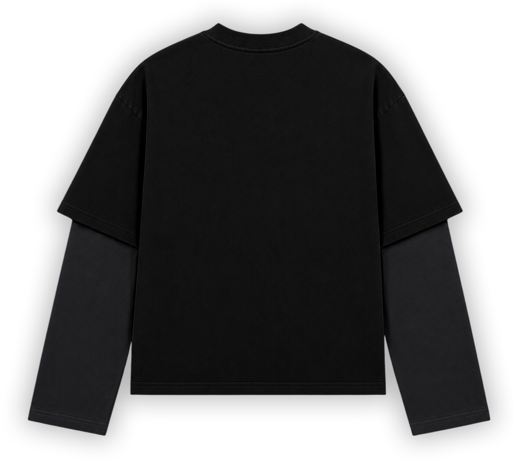 GHOST STANCE DETACHABLE SLEEVES T-SHIRT