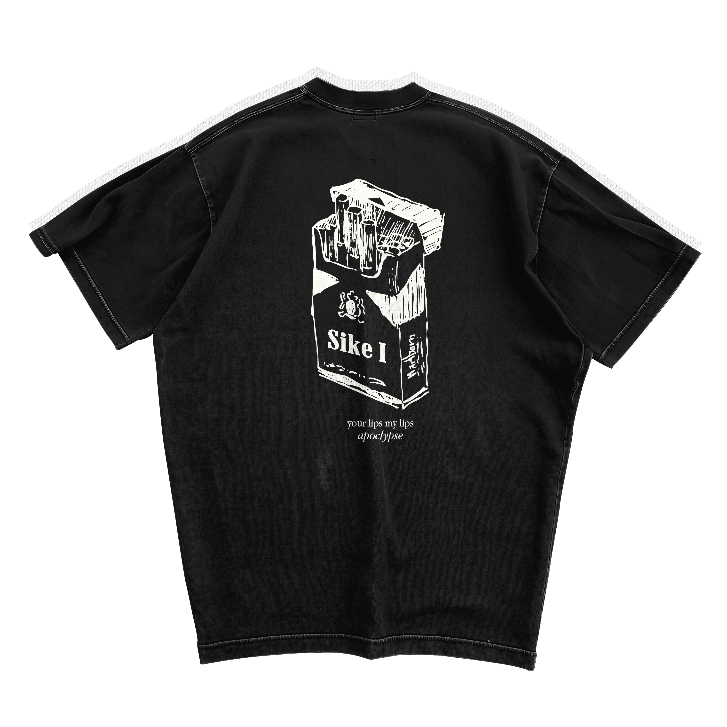 CIGGERATES AFTER S-X OVERSIZED T-SHIRT