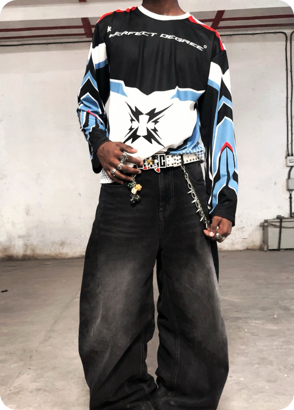 GLACIER STRIKE OVERSIZED JERSEY