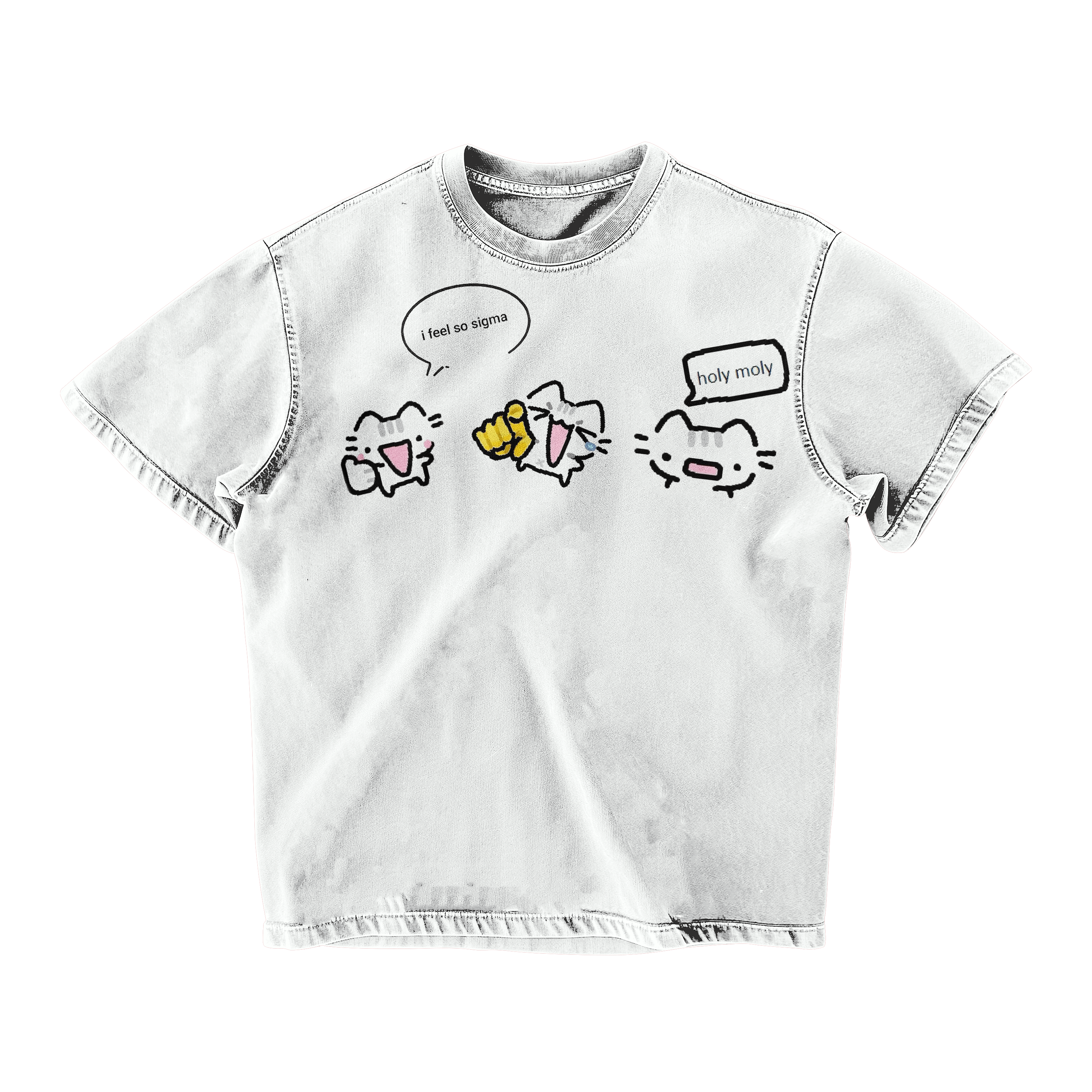BUAHAHA CATIES OVERSIZED T-SHIRT