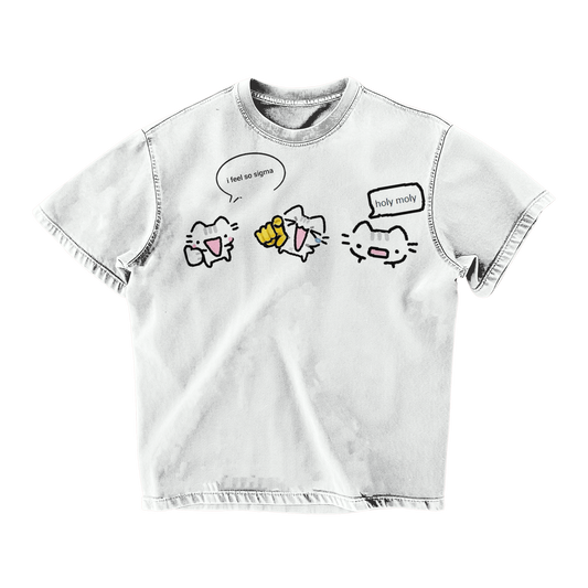 BUAHAHA CATIES OVERSIZED T-SHIRT