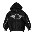 CORSHET ZIPPER HOODIE