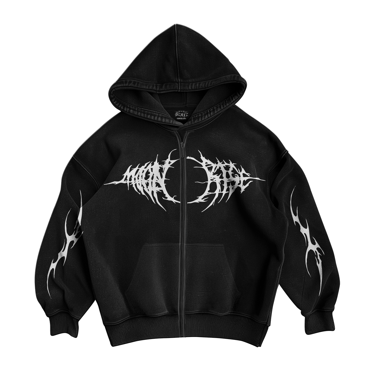 CORSHET ZIPPER HOODIE