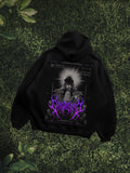 Drop Dead Black Oversized Hoodie