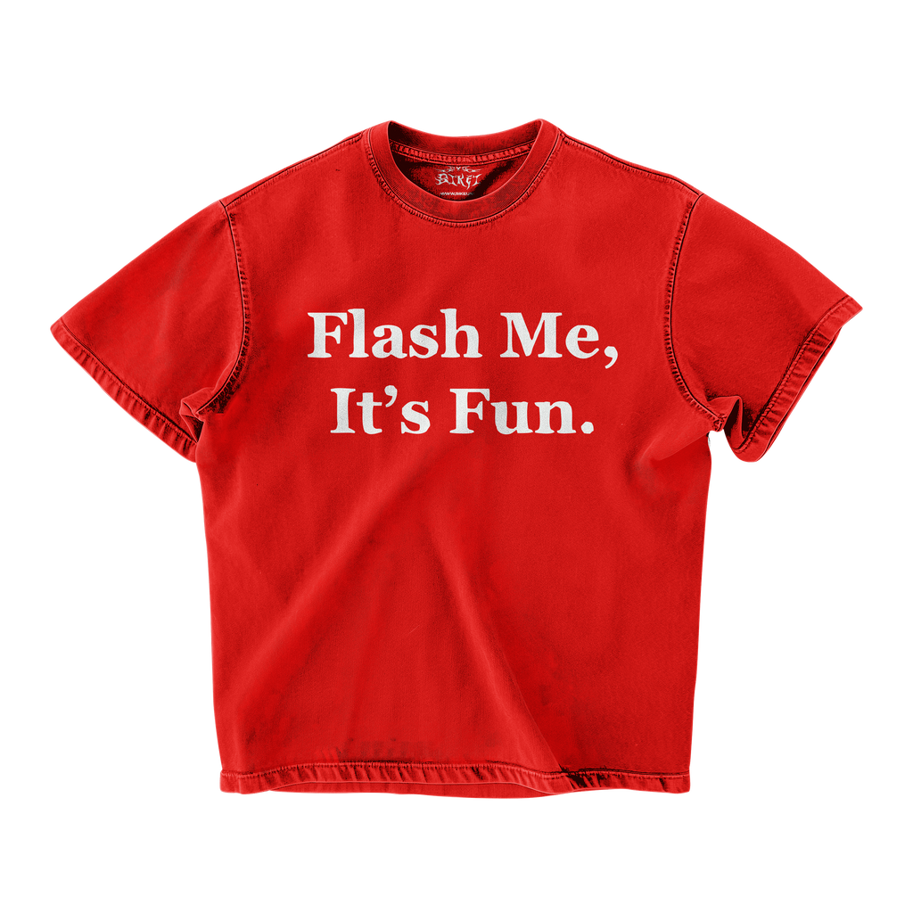 FLASH ME  OVERSIZED T-SHIRT