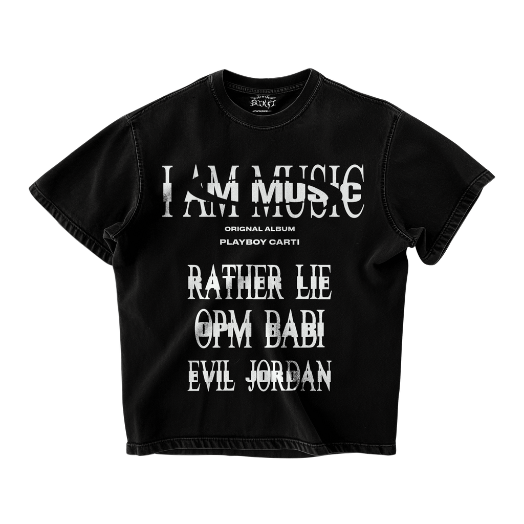 I AM MUSIC OVERSIZED T-SHIRT