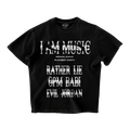 I AM MUSIC OVERSIZED T-SHIRT