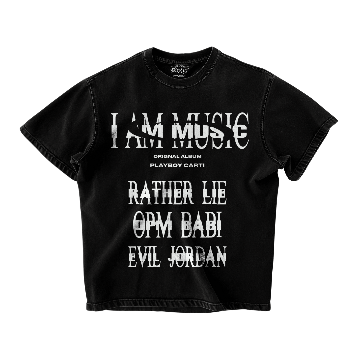 I AM MUSIC OVERSIZED T-SHIRT