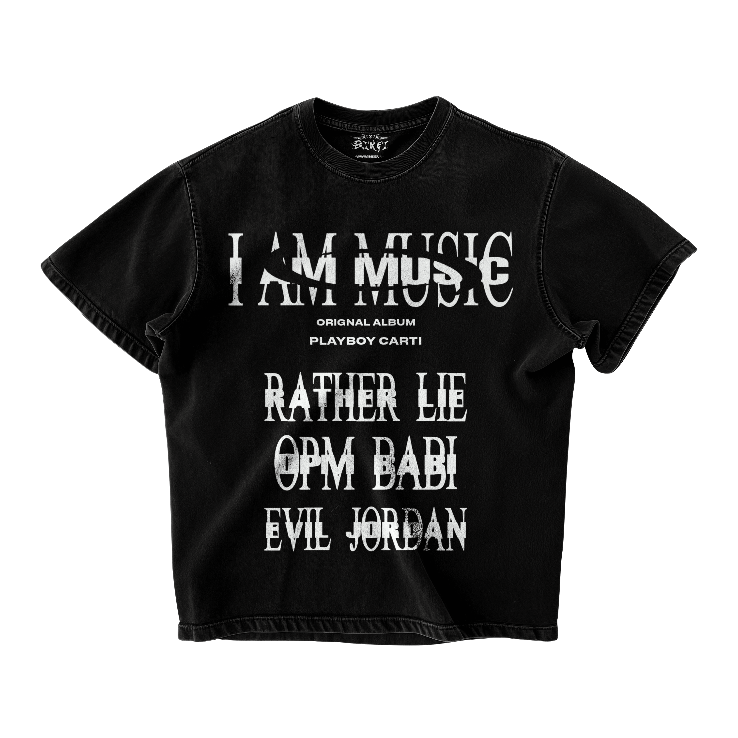 I AM MUSIC OVERSIZED T-SHIRT