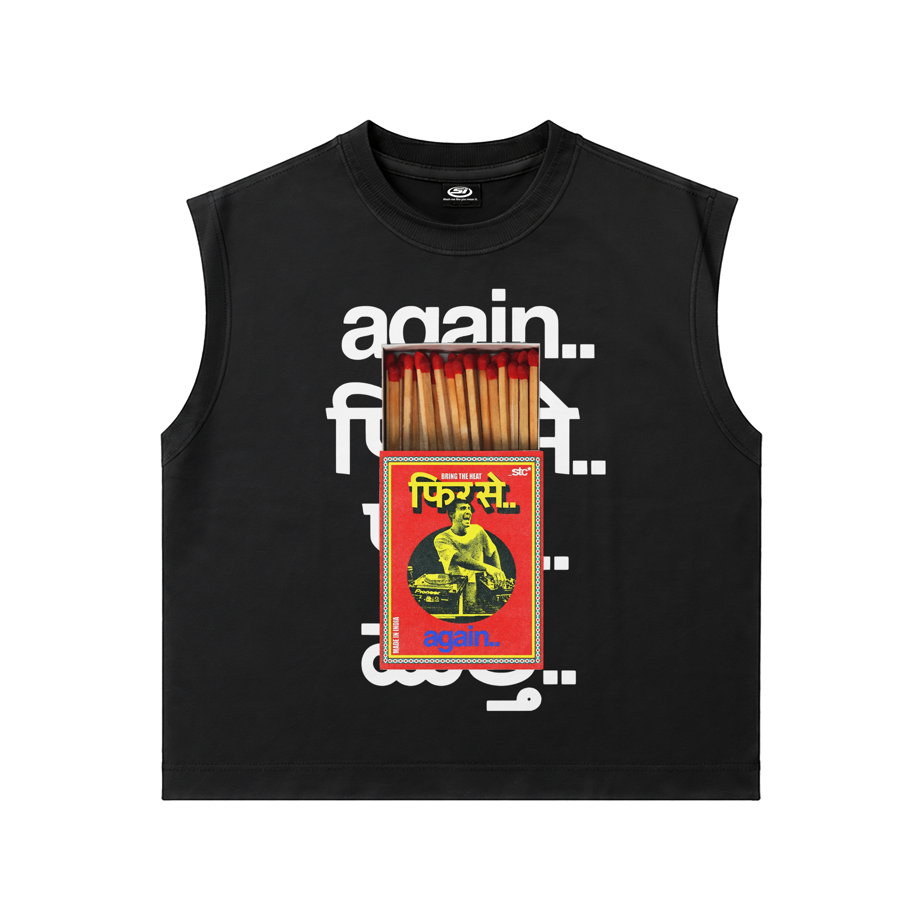 FRED AGAIN IND' TOUR BOXY VEST