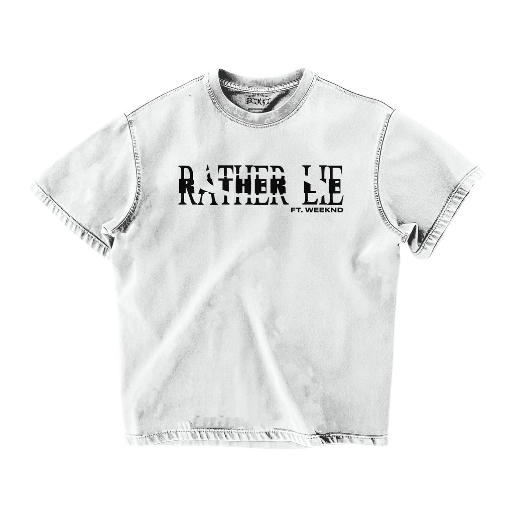 RATHER LIE FT. WEEKND OVERSIZED T-SHIRT