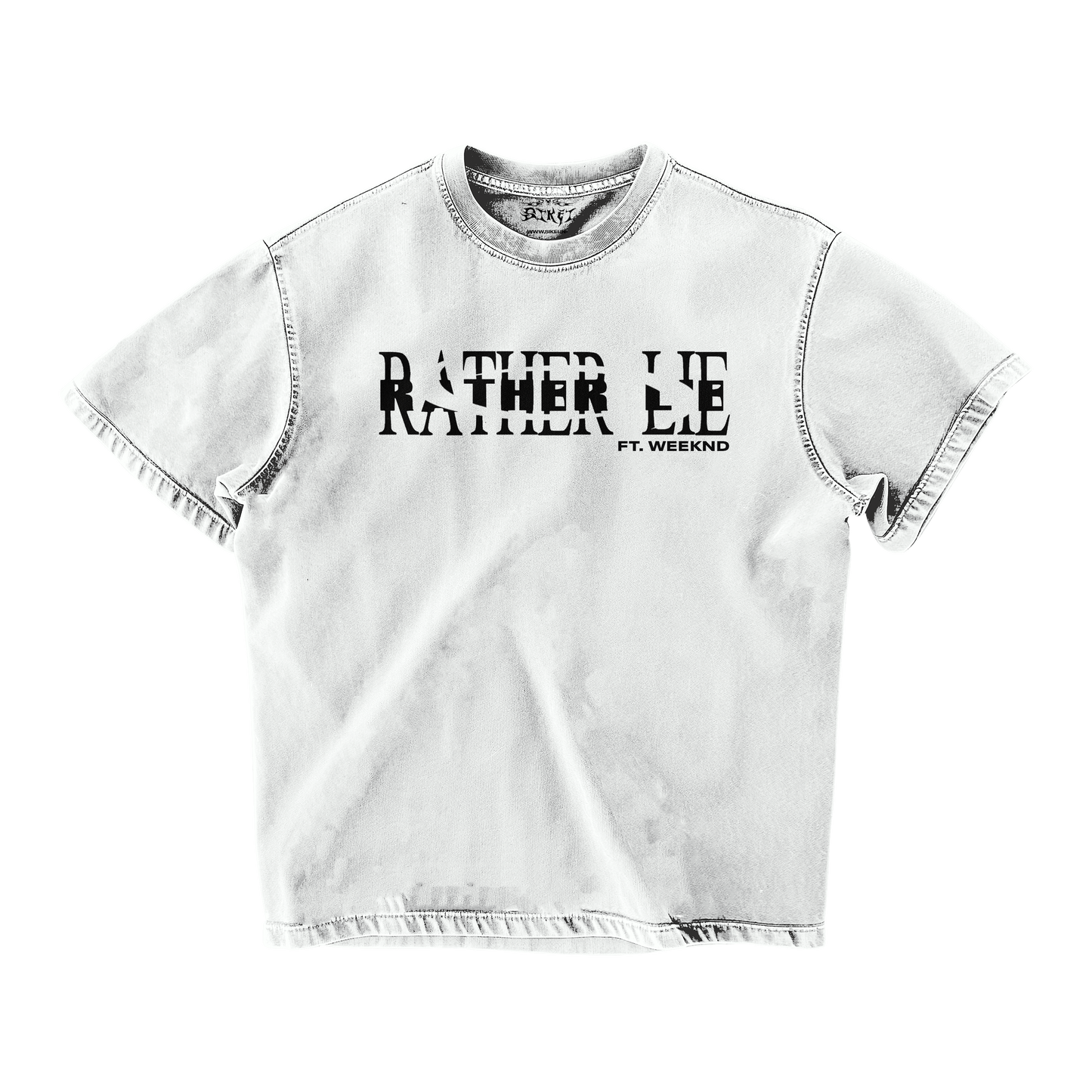 RATHER LIE FT. WEEKND OVERSIZED T-SHIRT