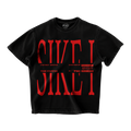 ALL RED OVERSIZED T-SHIRT