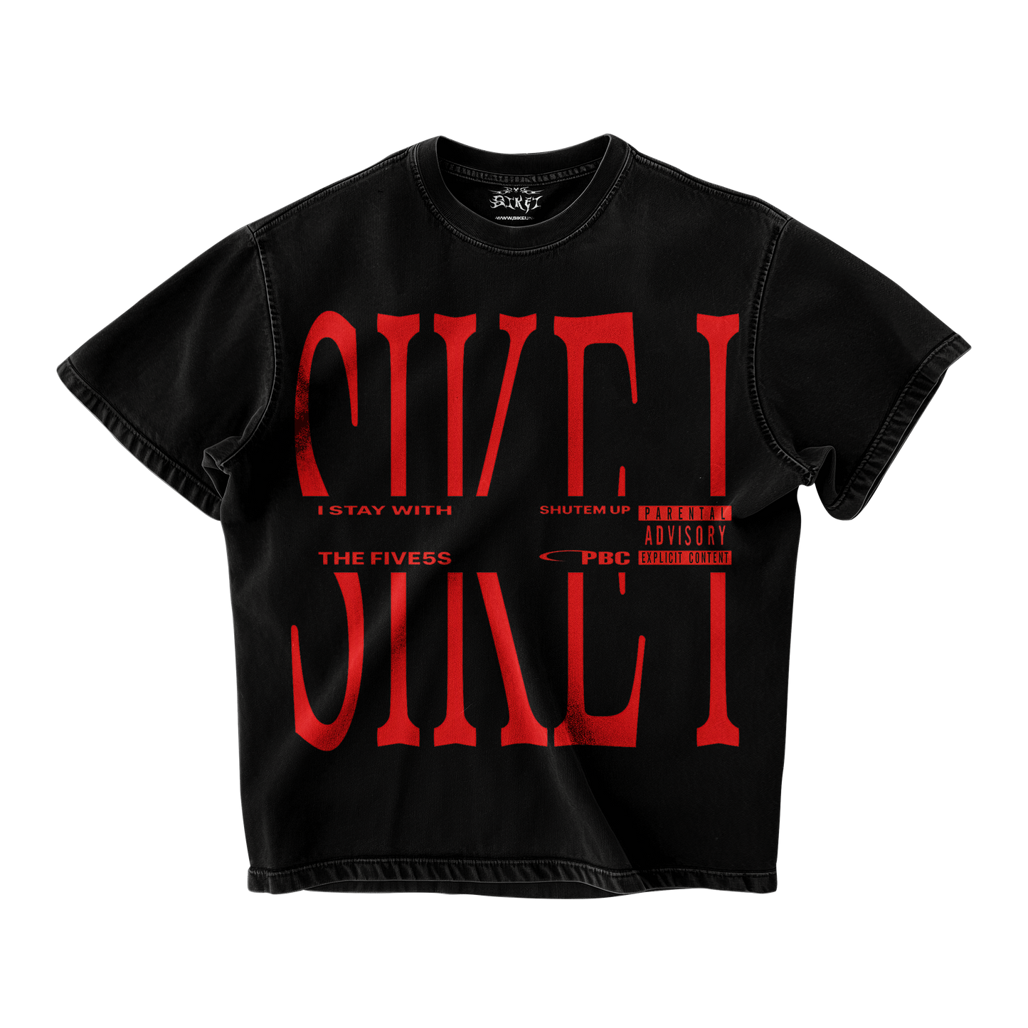 ALL RED OVERSIZED T-SHIRT
