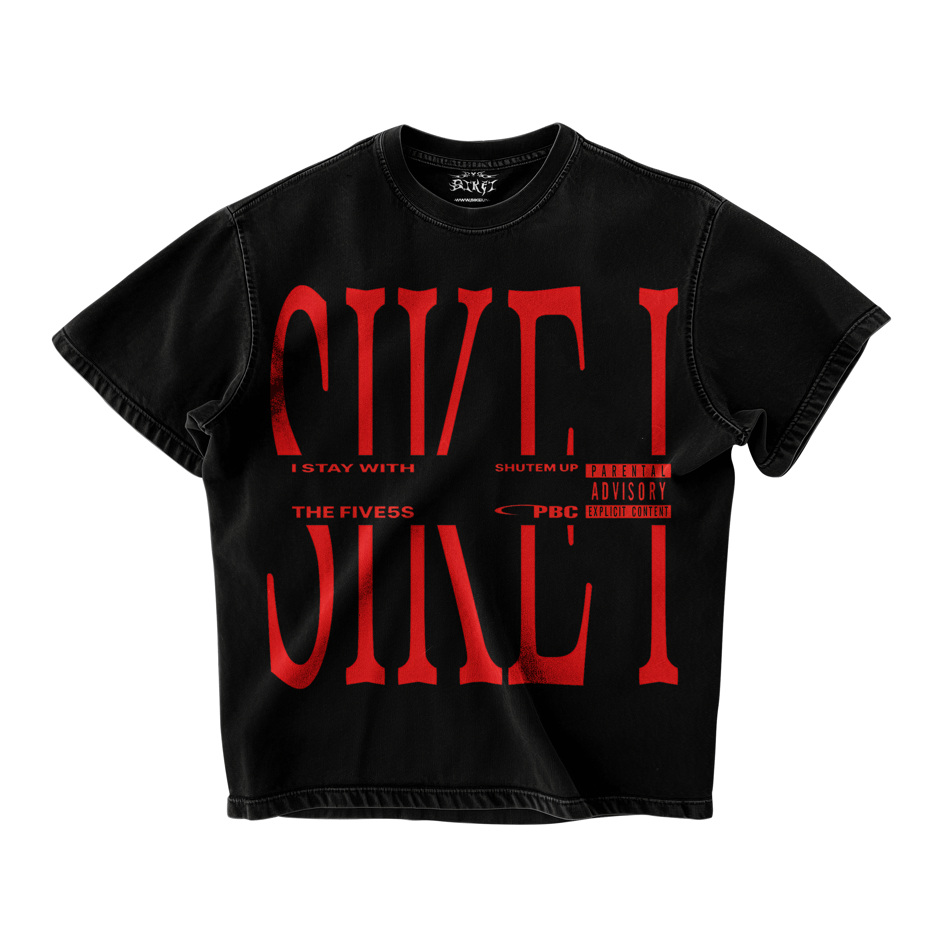 ALL RED OVERSIZED T-SHIRT