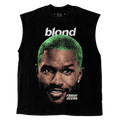 BLOND BAGGY VEST