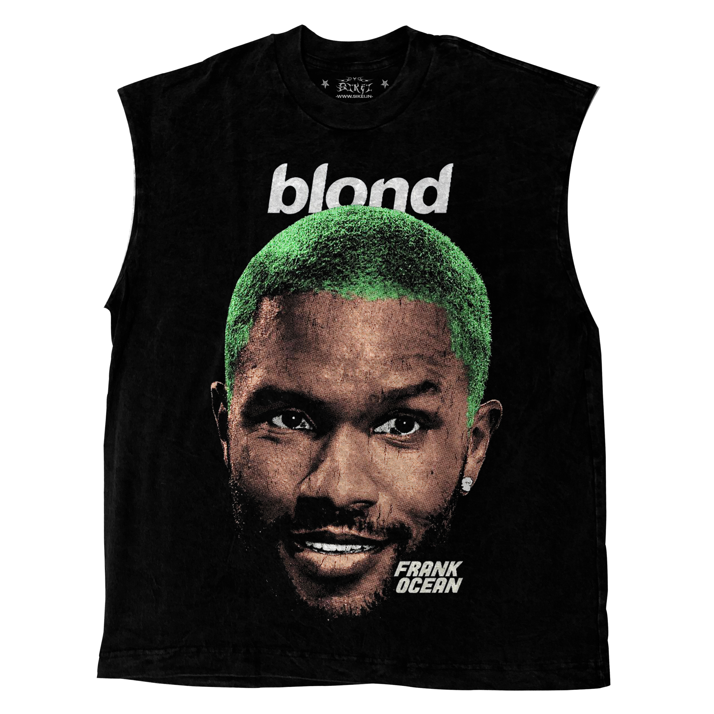 BLOND BAGGY VEST