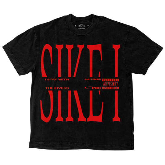 ALL RED OVERSIZED T-SHIRT