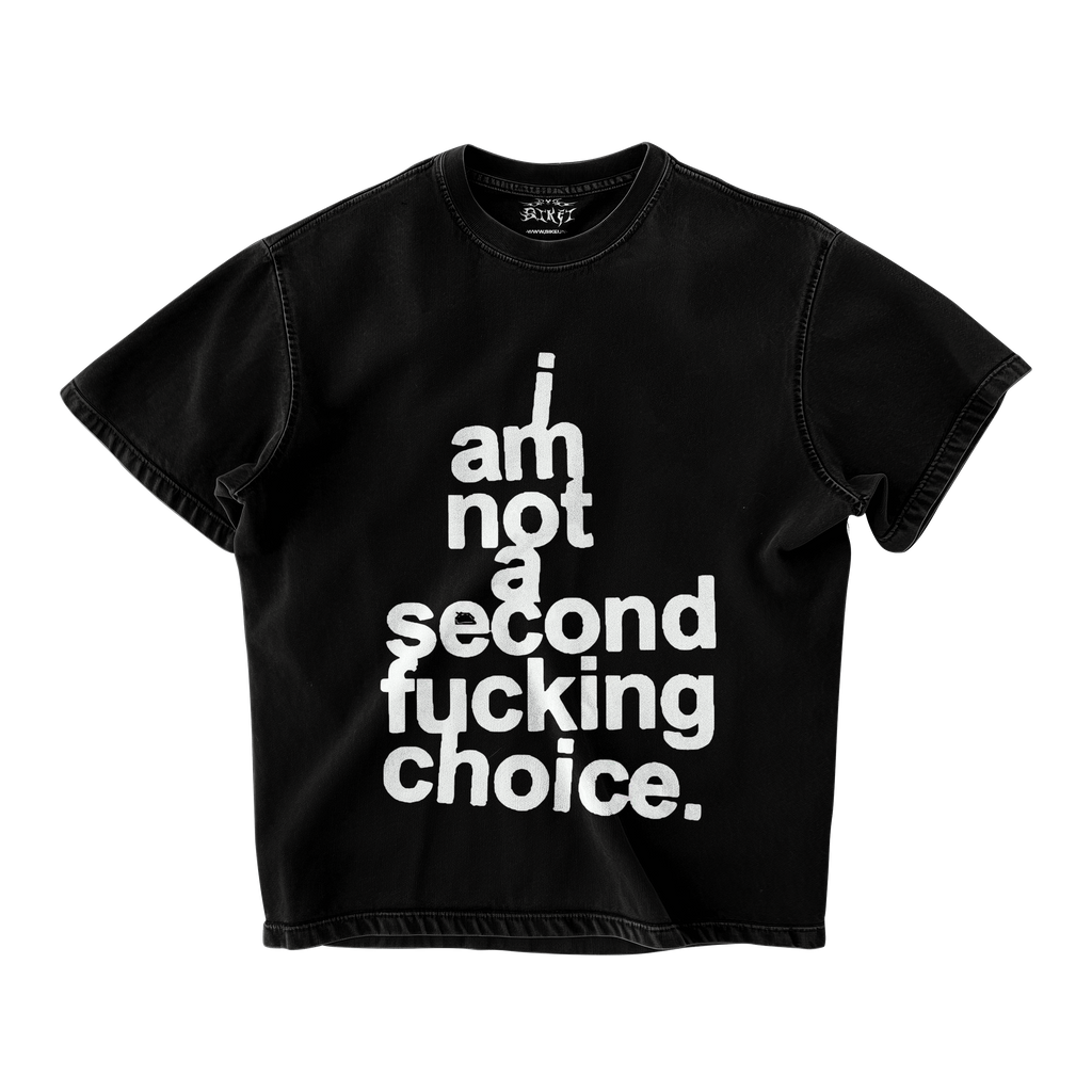 SECOND CHOICE OVERSIZED T-SHIRT