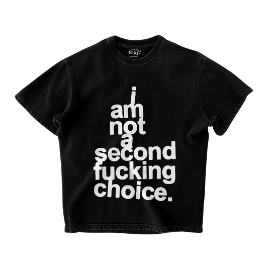 SECOND CHOICE OVERSIZED T-SHIRT