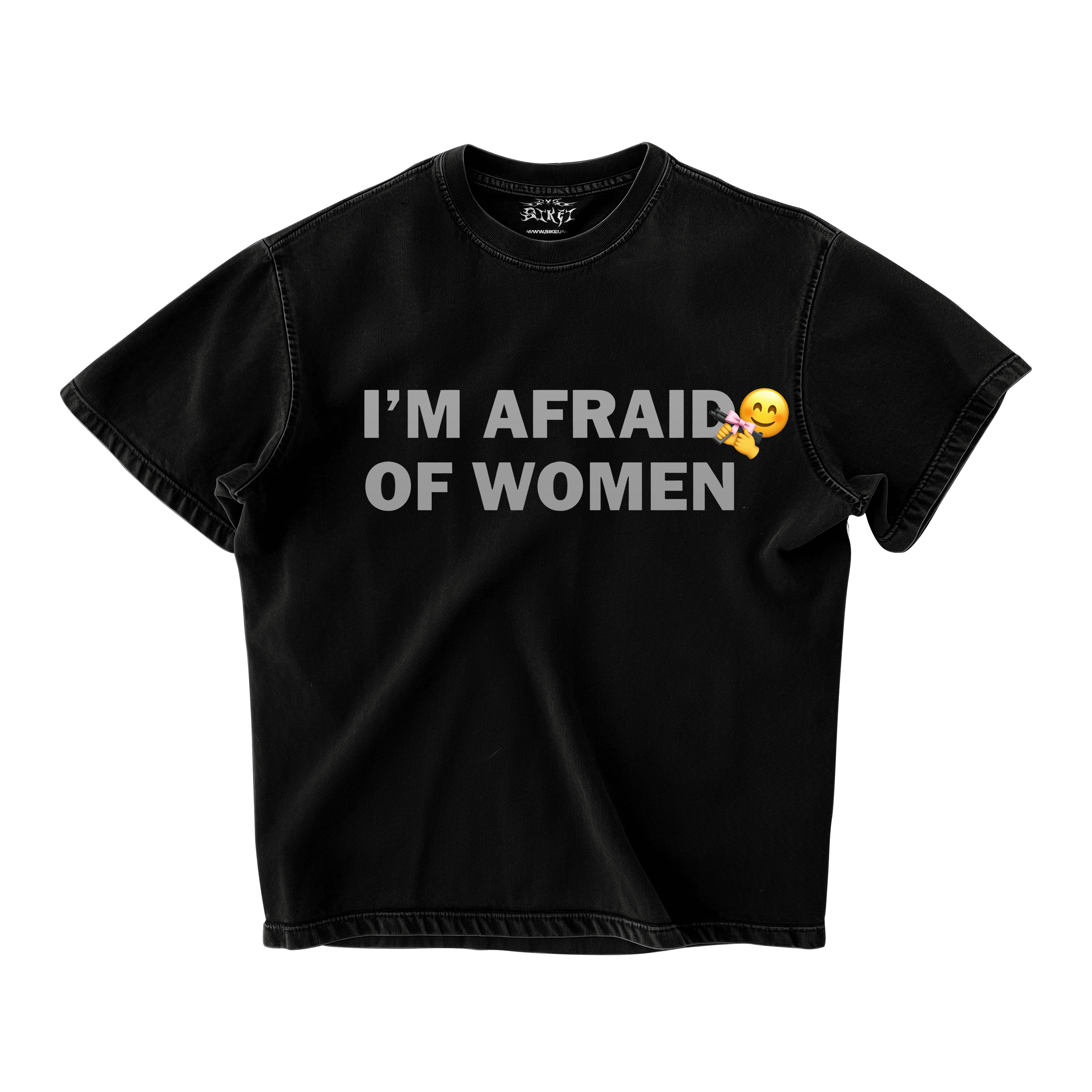 I AM AFRAID OF WOMAN OVERSIZED T-SHIRT