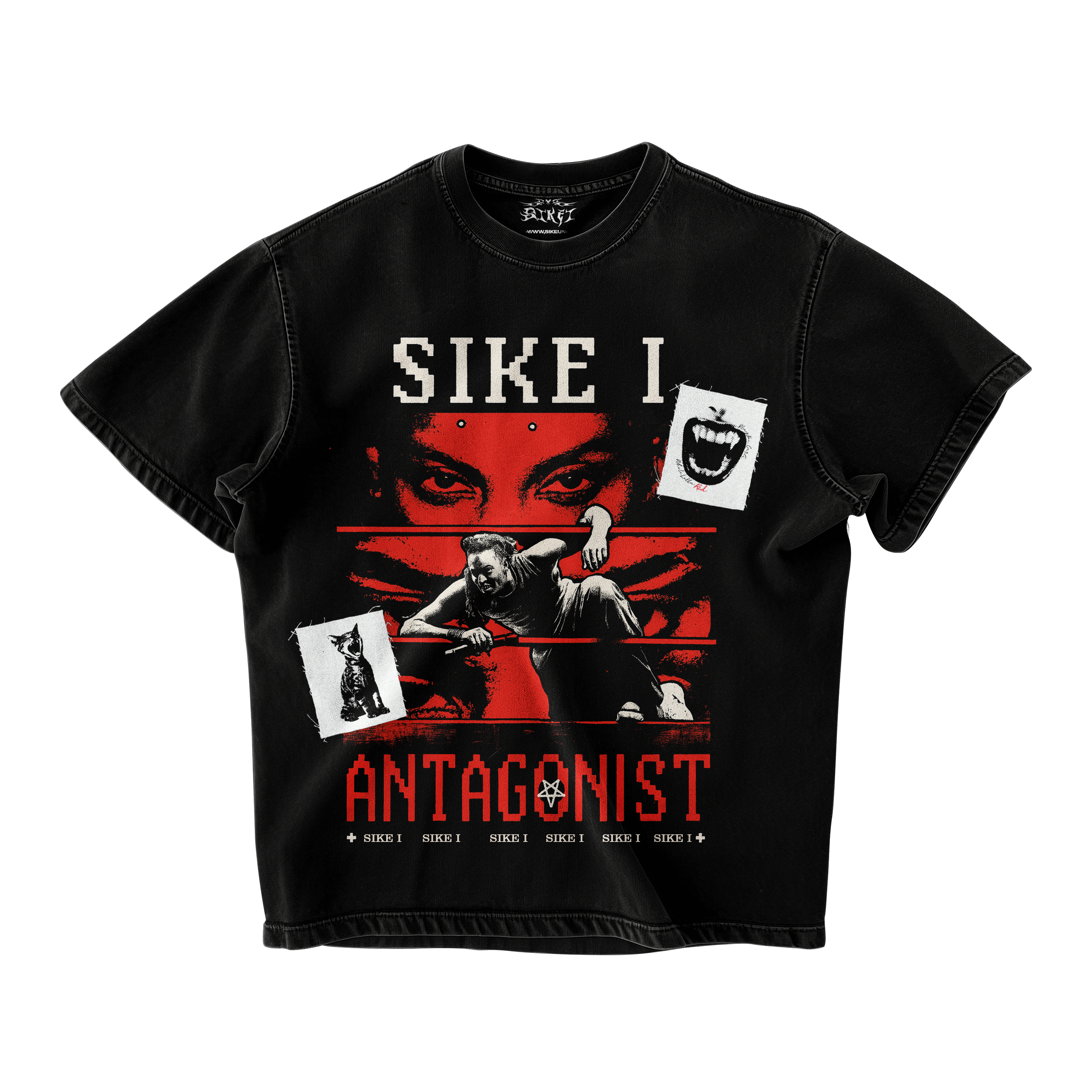 PBC PATCH WORK OVERSIZED T-SHIRT