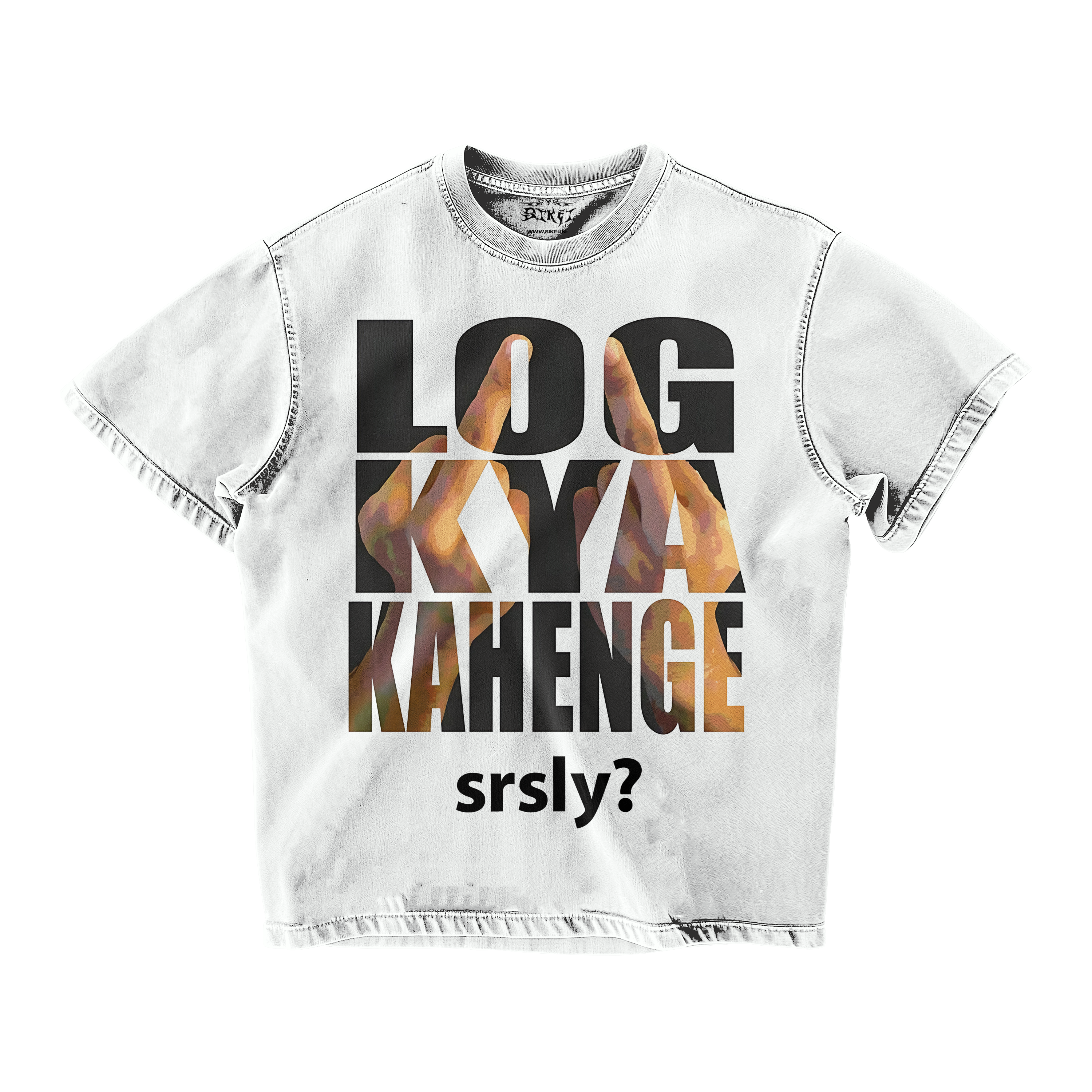 LOG KYA KAHENGE OVERSIZED T-SHIRT