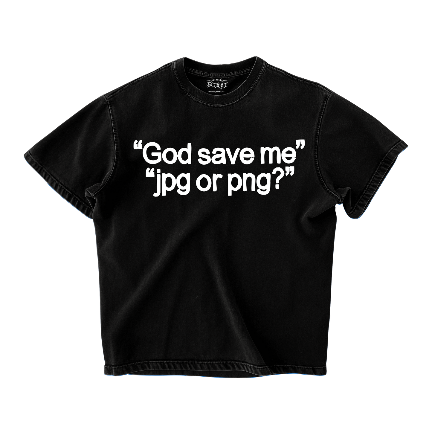 GOD SAVE ME OVERSIZED T-SHIRT