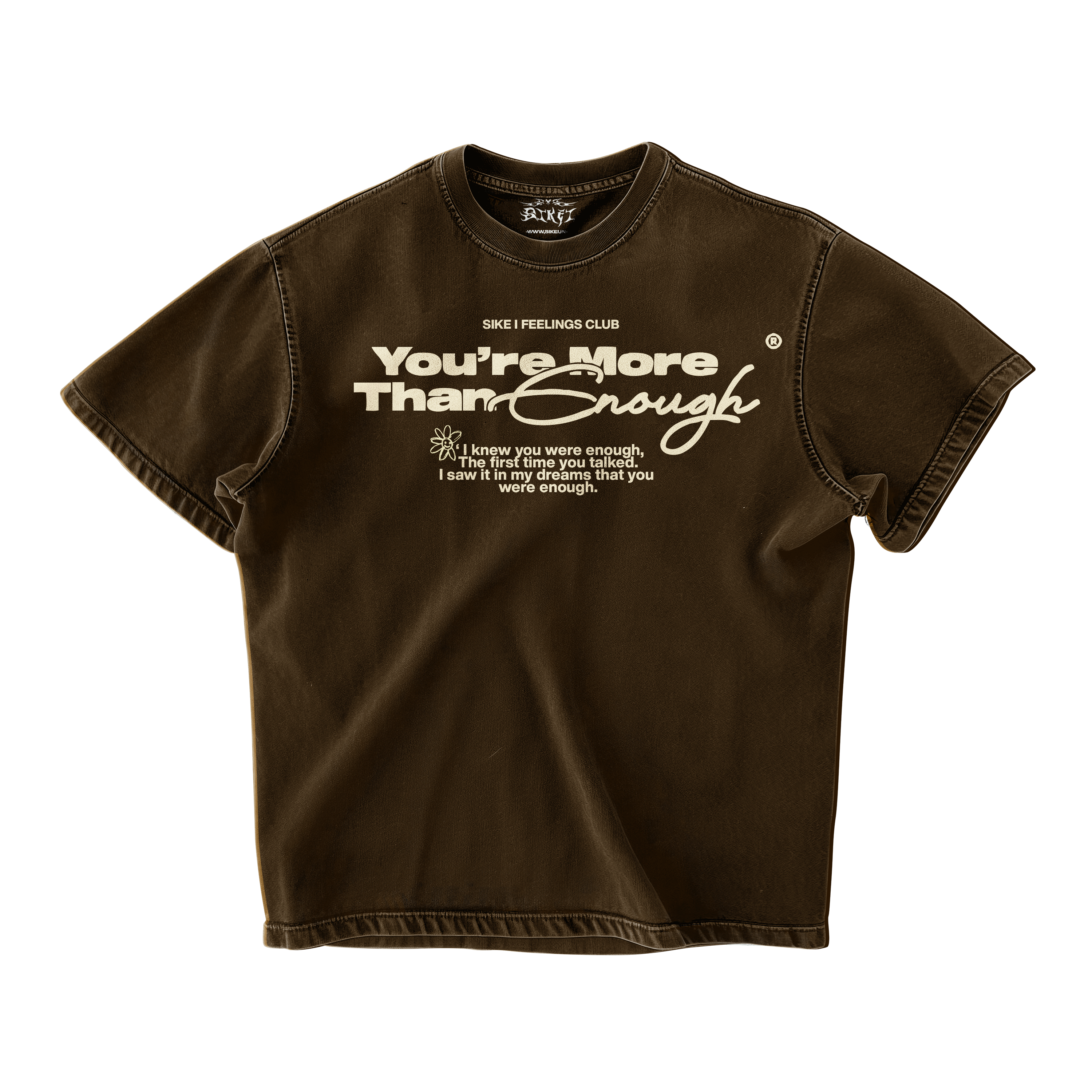 MORE THAN ENOUGH OVERSIZED T-SHIRT