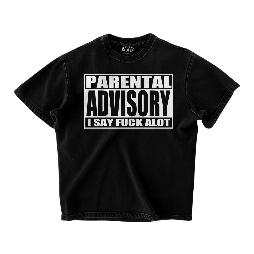 PARENTAL ADVISORY OVERSIZED T-SHIRT
