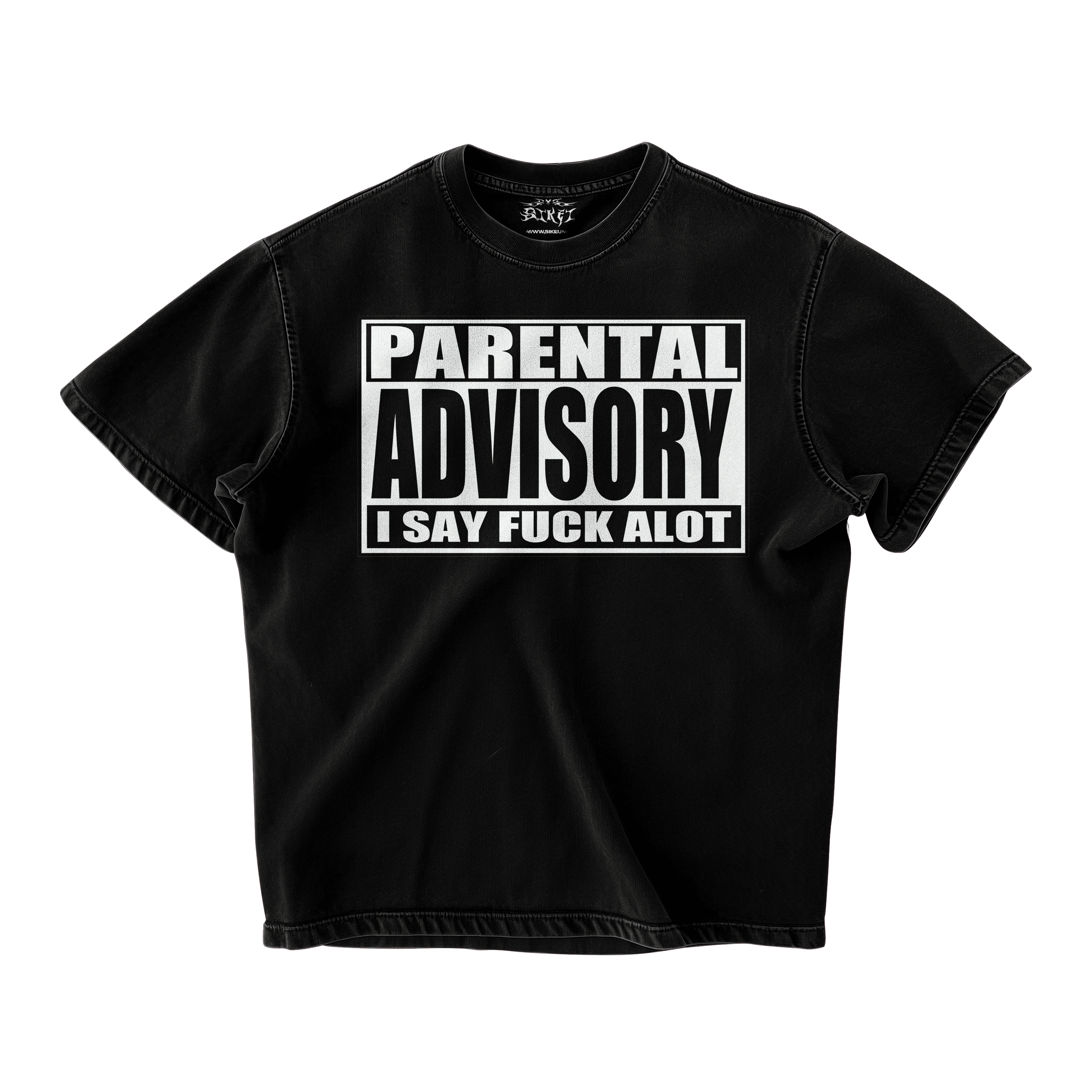 PARENTAL ADVISORY OVERSIZED T-SHIRT