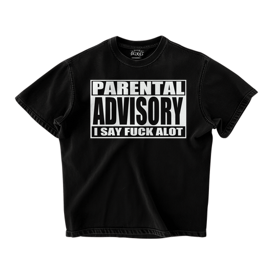 PARENTAL ADVISORY OVERSIZED T-SHIRT
