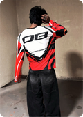 CRIMSONS FLAMES OVERSIZED JERSEY