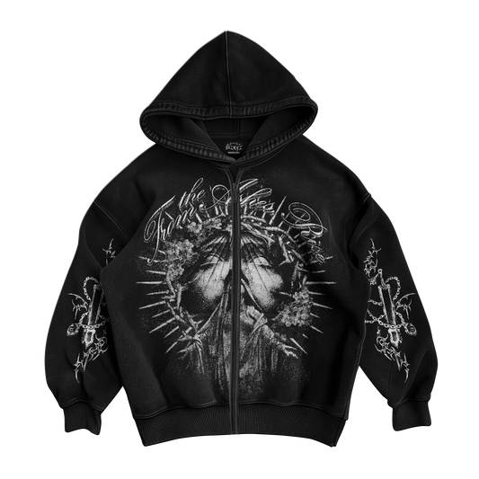 ASHES ZIPPER HOODIE