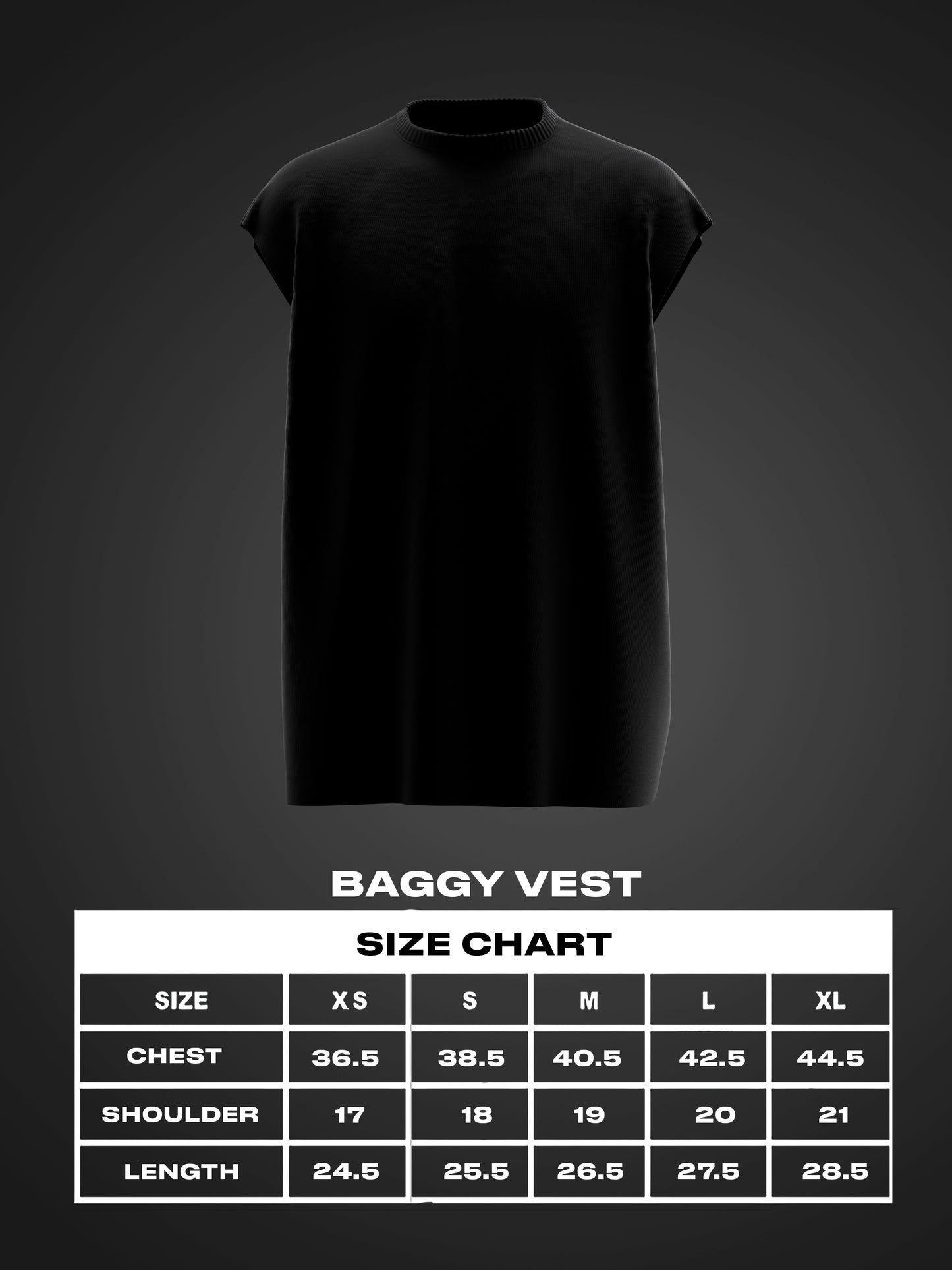 BLOND BAGGY VEST