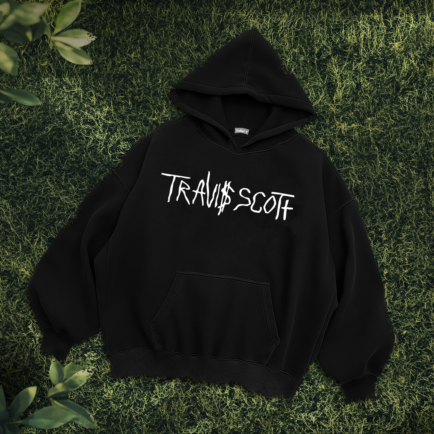 Travis Scott Black Oversized Hoodie