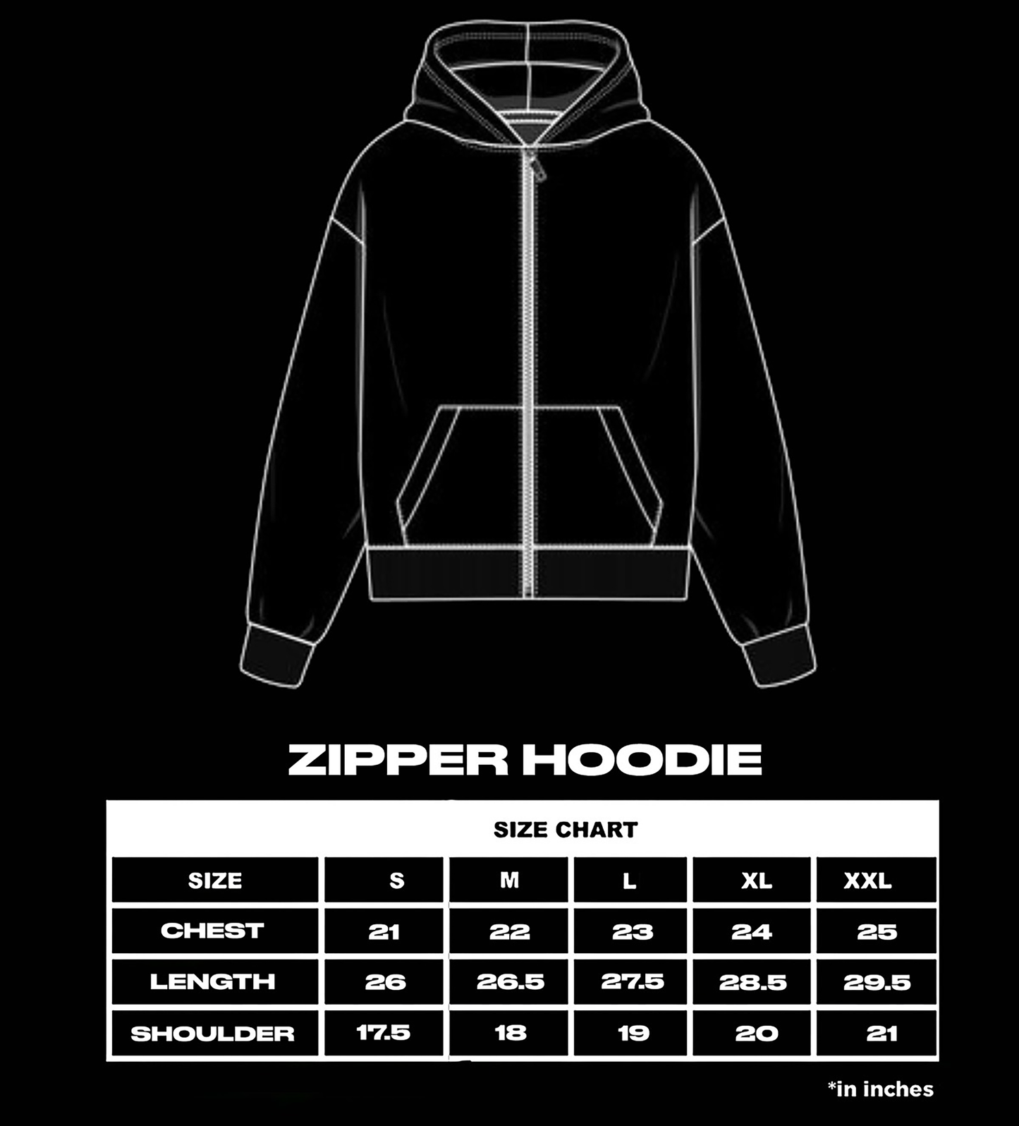 DIVINE'S ECLIPSE ZIPPER HOODIE