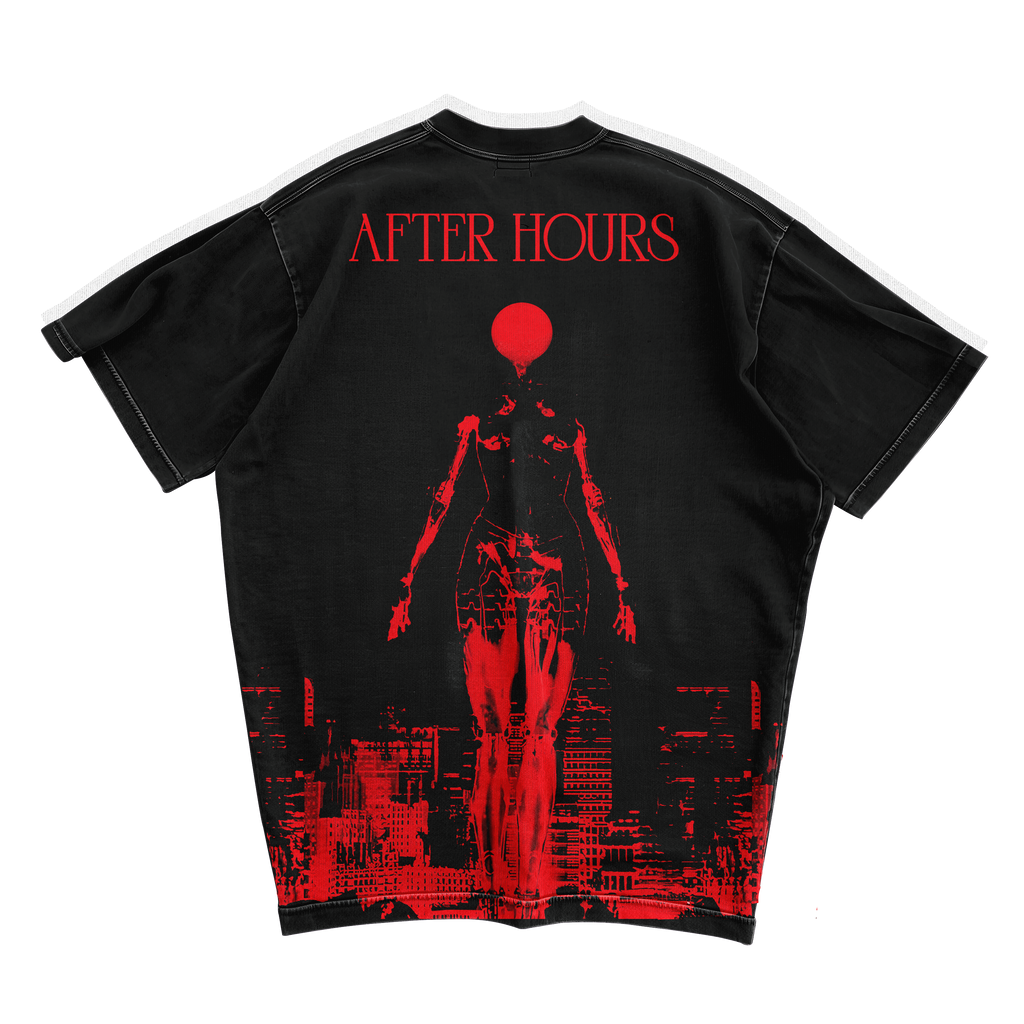 WEEKND OVERSIZED T-SHIRT