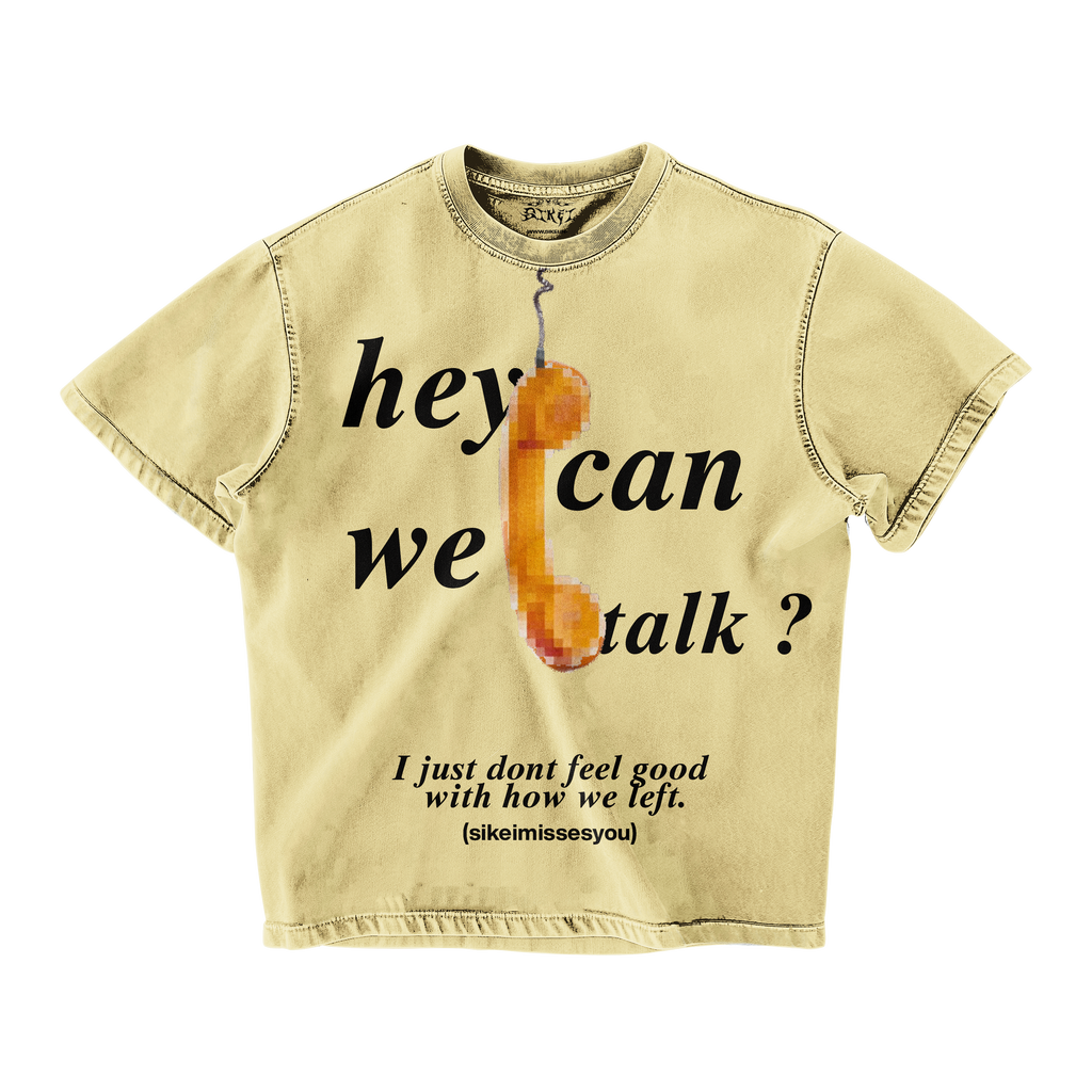 CAN WE TALK? OVERSIZED T-SHIRT