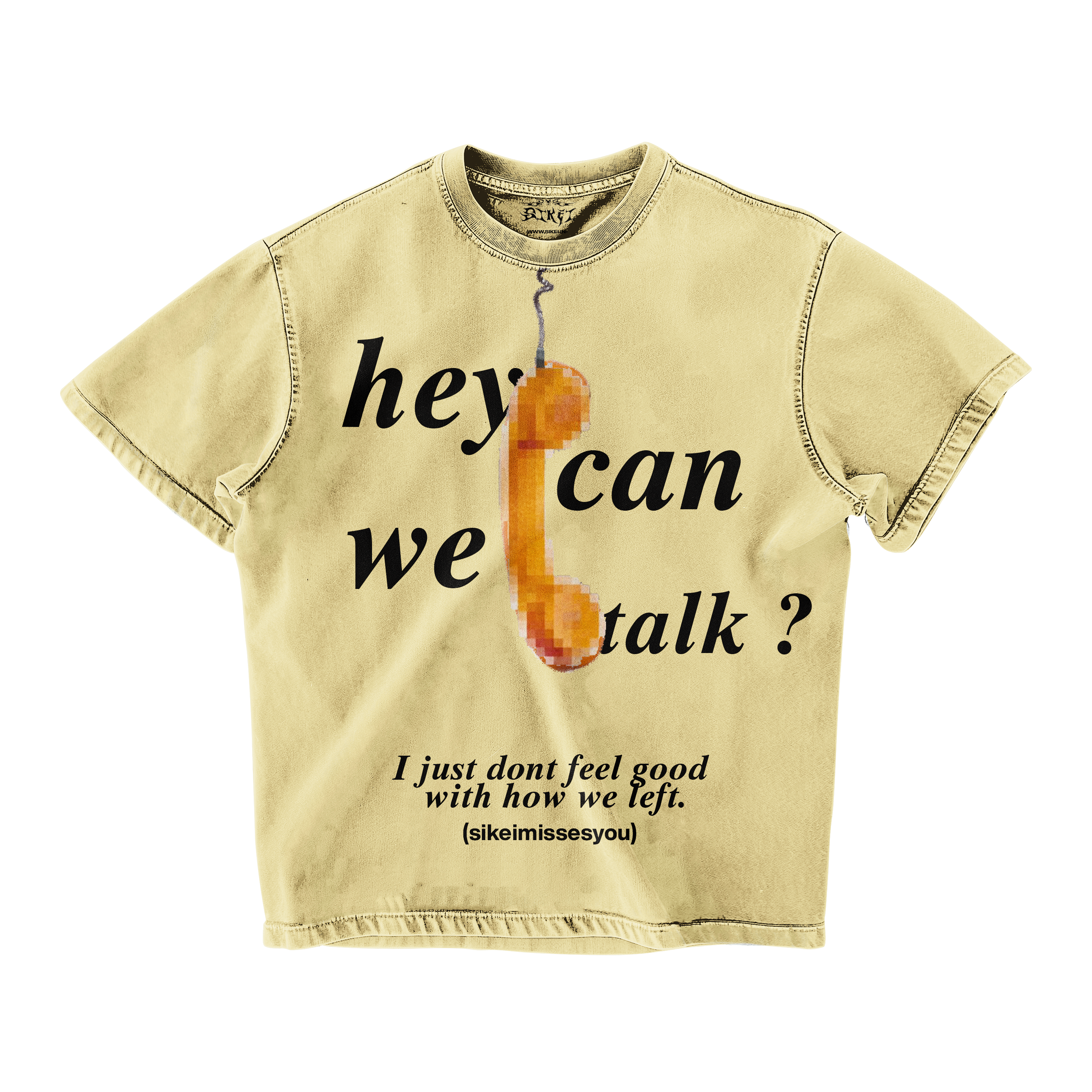 CAN WE TALK? OVERSIZED T-SHIRT